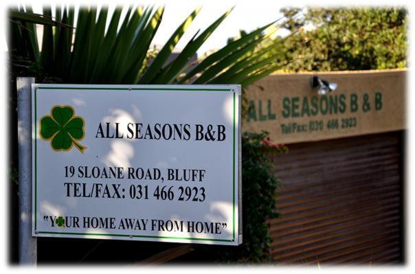 All Seasons B&B Durban Ngoại thất bức ảnh